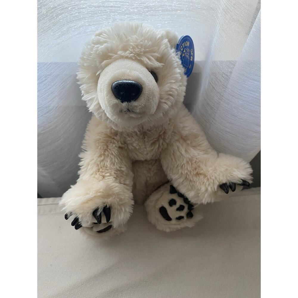 VTG Purr-Fection by MJC Iceberg Polar Bear White Plush Claws 3705 with Tag
